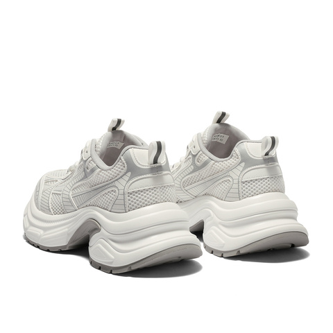 森达网面鞋女款2025秋新商场同款户外运动风老爹鞋XRF01CM5