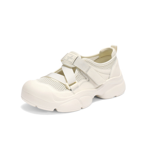 森达网面鞋女款2025夏新运动老爹运动凉鞋ZTG57BM5