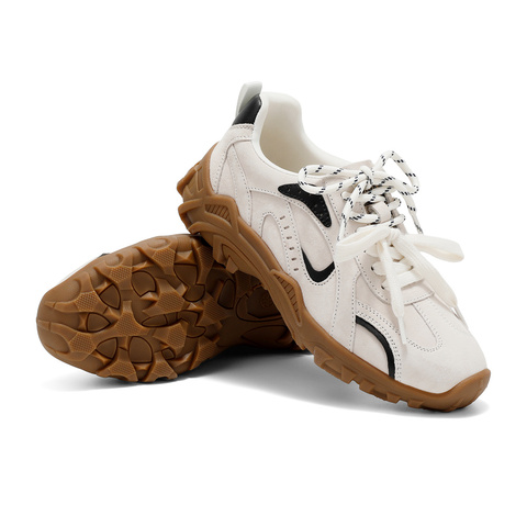 森达德训鞋女款2025秋季新款商场同款运动月牙休闲鞋XPY01CM5