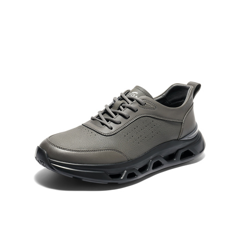 森达健步鞋男2025秋新商场同款舒适行走厚底休闲鞋1XX01CM5