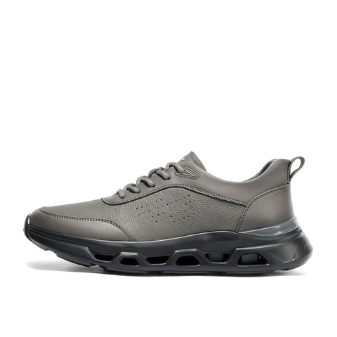 森达健步鞋男2025秋新商场同款舒适行走厚底休闲鞋1XX01CM5