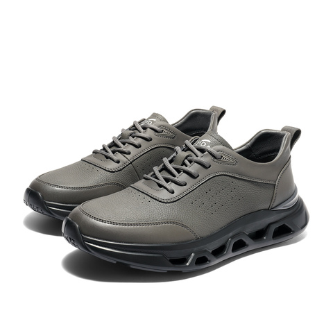 森达健步鞋男2025秋新商场同款舒适行走厚底休闲鞋1XX01CM5
