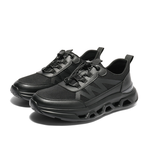 森达健步鞋男2025秋新商场同款轻便运动厚底休闲鞋1XY01CM5