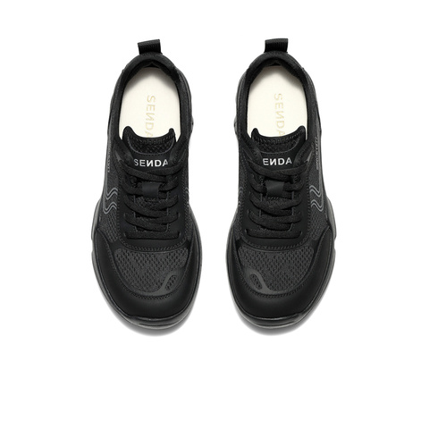 森达网面鞋女款2025秋新商场同款运动休闲厚底健步鞋XRJ01CM5