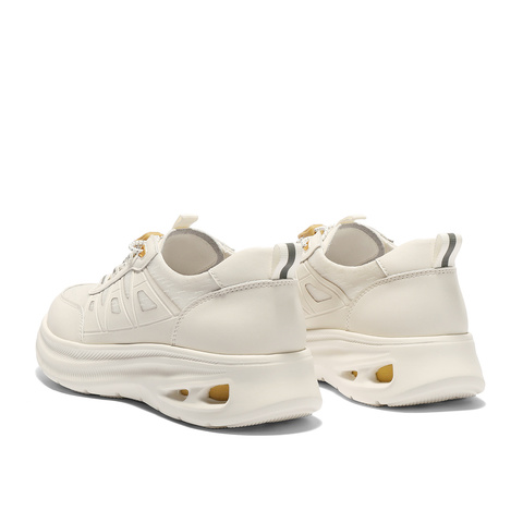 森达健步鞋女2025秋新商场同款户外运动风厚底休闲鞋4ET26CM5