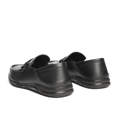 森达休闲皮鞋男2025秋新商场同款舒适平底休闲乐福皮鞋1XB01CM5