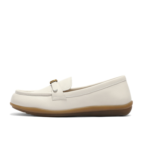 森达乐福鞋女2025秋新商场同款一脚蹬通勤平底单鞋4JP28CA5