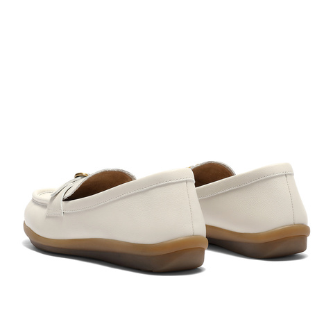 森达乐福鞋女2025秋新商场同款一脚蹬通勤平底单鞋4JP28CA5