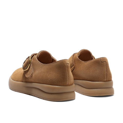 森达勃肯鞋女2025秋季新款商场同款户外厚底休闲鞋4MT20CM5