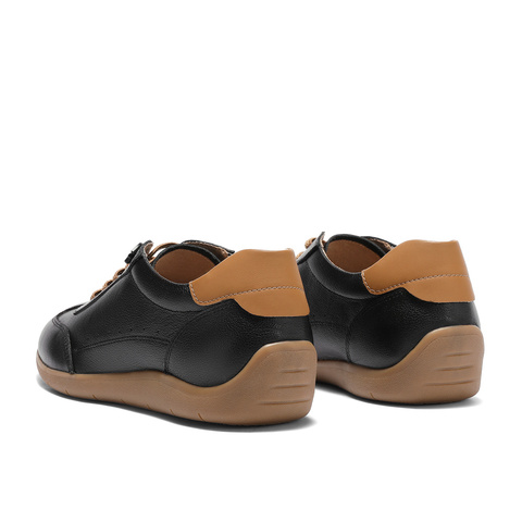 森达德训鞋女2025秋新商场同款简约运动平底休闲鞋4ZS20CM5