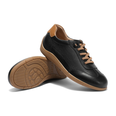 森达德训鞋女2025秋新商场同款简约运动平底休闲鞋4ZS20CM5