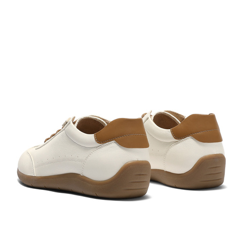 森达德训鞋女2025秋新商场同款简约运动平底休闲鞋4ZS20CM5