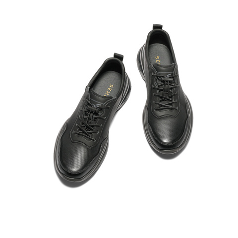 森达健步鞋男2025秋新商场同款户外运动厚底休闲鞋1XZ01CM5