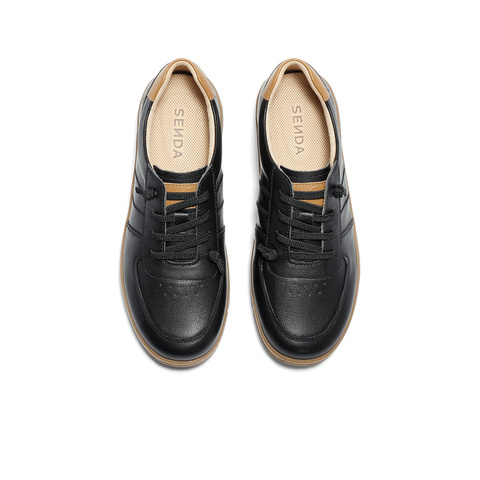 森达板鞋女款2025秋新商场同款舒适厚底户外休闲鞋4BKB1CM5