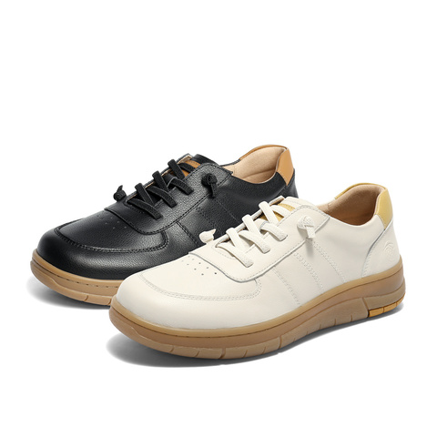 森达板鞋女款2025秋新商场同款舒适厚底户外休闲鞋4BKB1CM5