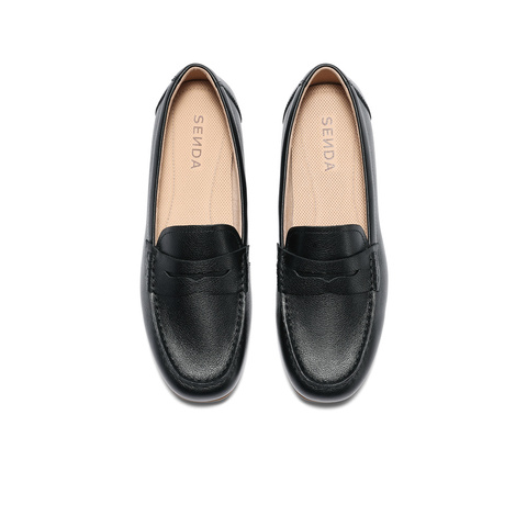 森达乐福鞋女款2025秋新商场同款简约通勤舒适单鞋4HT22CA5