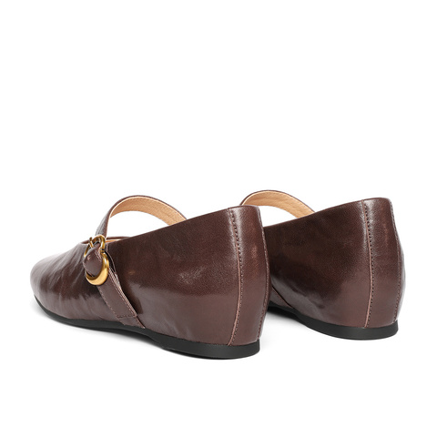 森达玛丽珍鞋女2025秋新商场同款软面增高浅口单鞋XRY01CQ5