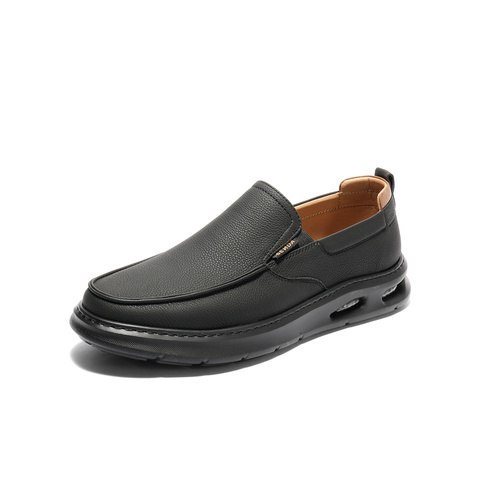 森达休闲皮鞋男2025秋新商场同款厚底运动风休闲鞋K5Z01CM5