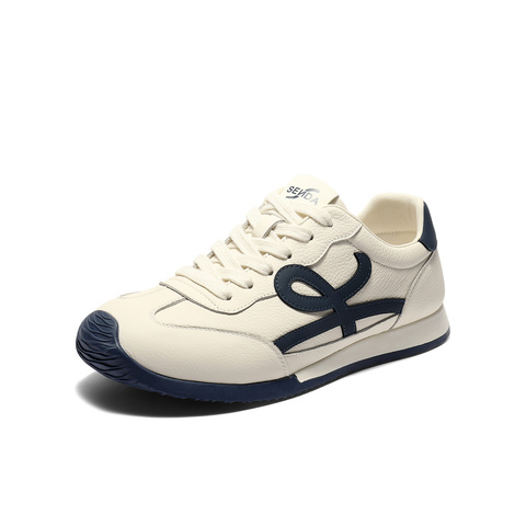 森达德训鞋男2025秋新商场同款百搭平底休闲板鞋1YX01CM5