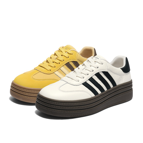 森达德训鞋女2025秋新商场同款户外厚底休闲板鞋XRZ01CM5