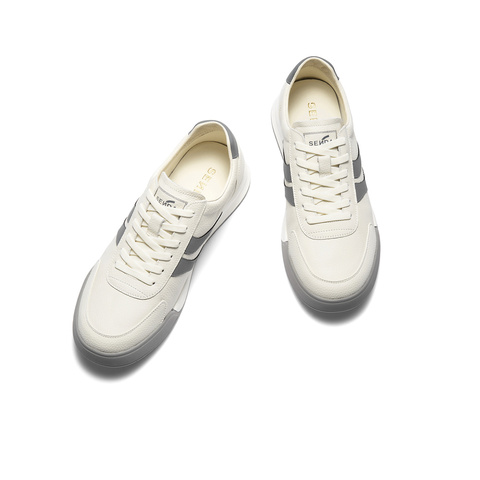 森达板鞋男2025秋新商场同款潮流户外双鱼休闲板鞋2AW01CM5