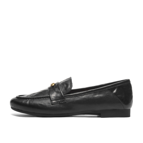 森达乐福鞋女款2025秋新商场同款通勤职场平底单鞋XUJ01CA5