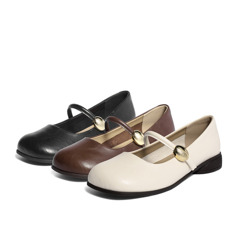 森达玛丽珍女2025秋新商场同款简约时尚浅口单鞋XUG01CQ5