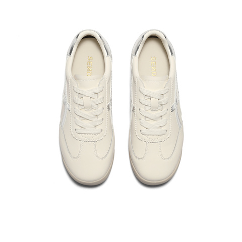 森达德训鞋女2025秋新户外运动跑步休闲小白板鞋WP030CM5