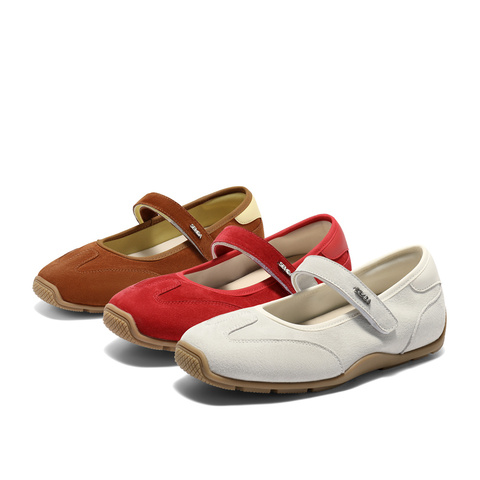 森达玛丽珍女款2025秋季新款运动风德训户外休闲鞋ZTH39CQ5