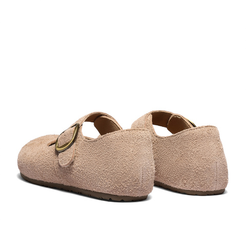 森达勃肯鞋女2025秋季新款舒适软底内增高浅口单鞋ZTH82CQ5