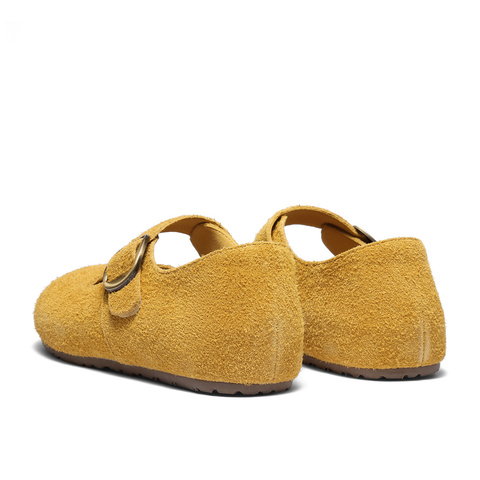 森达勃肯鞋女2025秋季新款舒适软底内增高浅口单鞋ZTH82CQ5