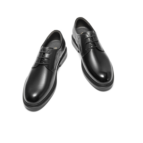 森达正装皮鞋男2025秋新商场同款职场商务皮鞋1QS01CM5