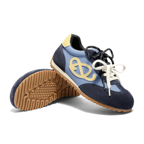 森达德训鞋女2025秋季新款拼接百搭户外休闲板鞋ZTH65CM5