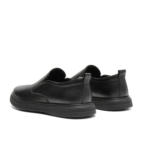 森达休闲皮鞋男2025秋新商场同款软面经典简约休闲鞋K5R02CM5