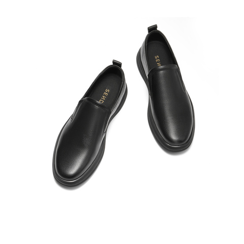 森达休闲皮鞋男2025秋新商场同款软面经典简约休闲鞋K5R02CM5