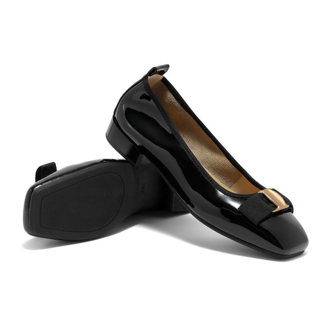 森达时装鞋女2025秋季新款知性通勤粗跟浅口单鞋WP044CQ5