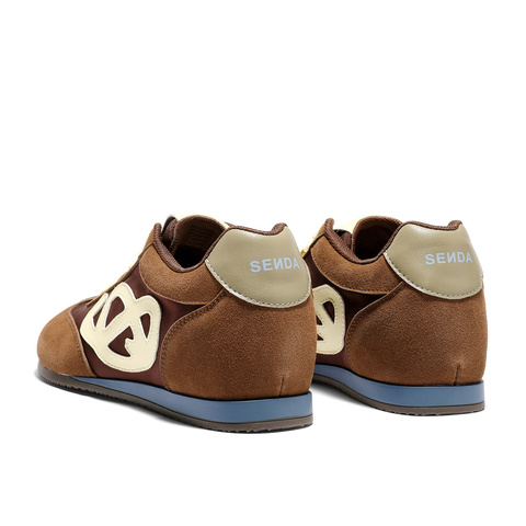 森达阿甘鞋女2025秋季新款商场同款拼接户外休闲鞋XSE01CM5