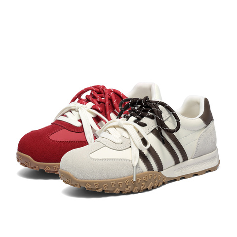 森达阿甘鞋女2025秋季新款商场同款户外德训休闲鞋XUH01CM5