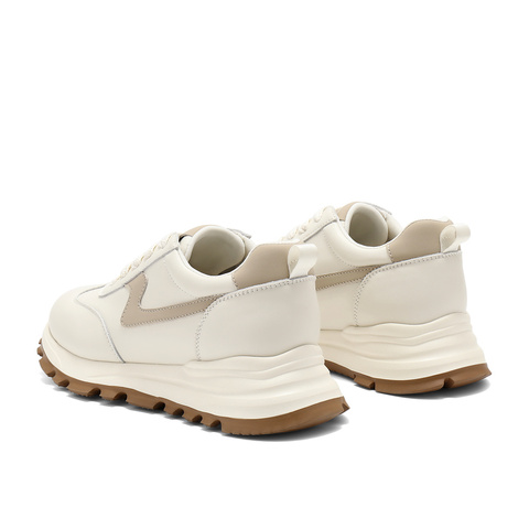 森达阿甘鞋女2025秋新商场同款户外运动风厚底休闲鞋XRK01CM5