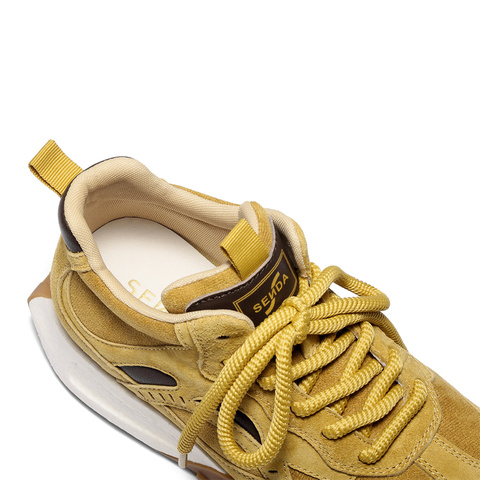 森达高帮鞋女2025冬新商场同款运动休闲阿甘鞋XSV01DD5