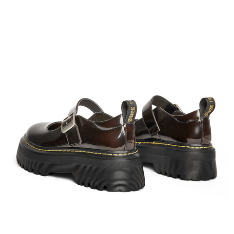 森达玛丽珍鞋女款2025春季新款学院风厚底浅口单鞋ZCC27AQ5