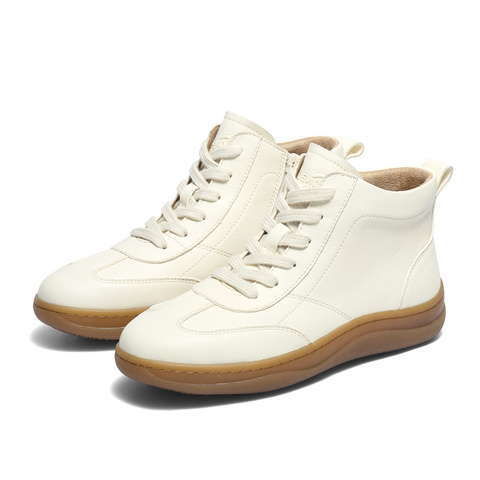 森达休闲靴女2025冬季新款商场同款舒适可可休闲短靴4CF50DD5