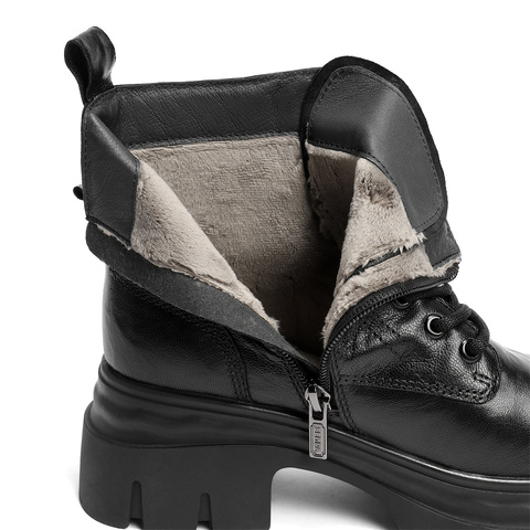 森达马丁靴女2025冬新商场同款户外徒步厚底休闲短靴XTB01DD5