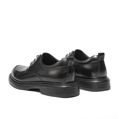 森达休闲皮鞋男2025季新商场同款简约商务休闲鞋K6V02DM5