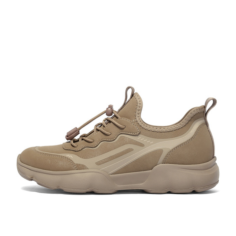 森达健步鞋女2025秋新商场同款轻便运动厚底休闲鞋XSF01CM5