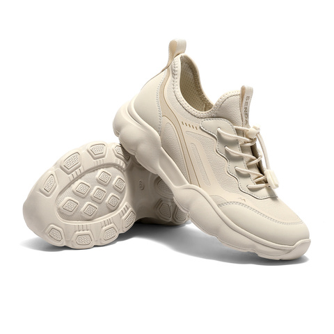 森达健步鞋女2025秋新商场同款轻便运动厚底休闲鞋XSF01CM5