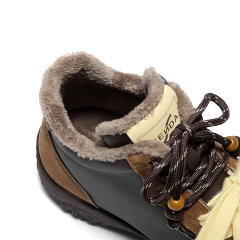 森达高帮鞋女2025冬季新款商场同款户外德训休闲鞋XTW01DD5