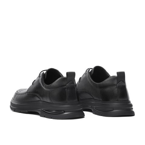 森达休闲皮鞋男2025冬新商场同款时尚商务休闲鞋1ZE01DM5