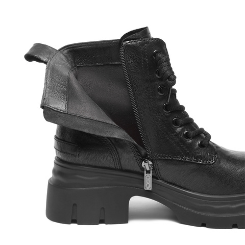 森达马丁靴女2025冬新商场同款户外徒步厚底休闲短靴XTB01DD5