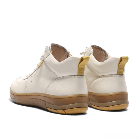 森达休闲靴女2025冬新商场同款潮流户外厚底皮短靴4BK46DD5